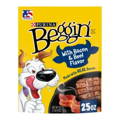 Purina Beggin' Strips Bacon & Beef Flavor Dog Treats