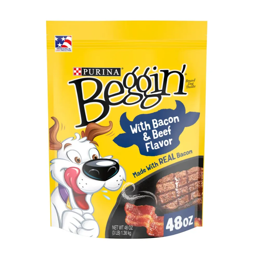 Purina Beggin' Strips Bacon & Beef Flavor Dog Treats
