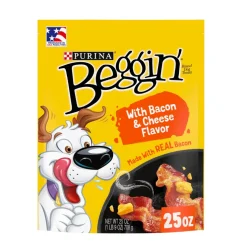 Purina Beggin' Strips Bacon & Cheese Flavor Dog Treats