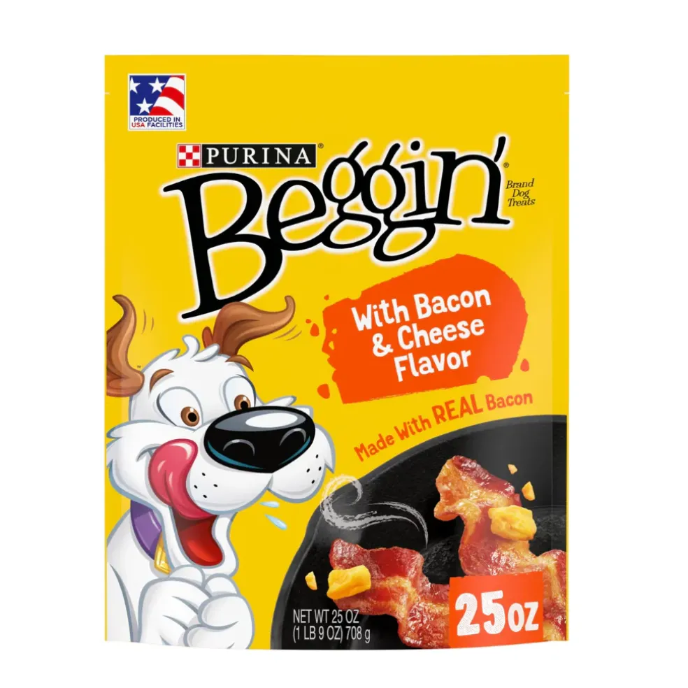 Purina Beggin' Strips Bacon & Cheese Flavor Dog Treats