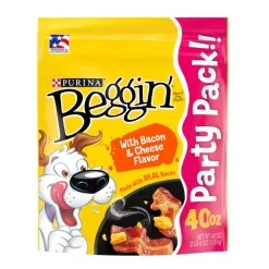 Purina Beggin' Strips Bacon & Cheese Flavor Dog Treats