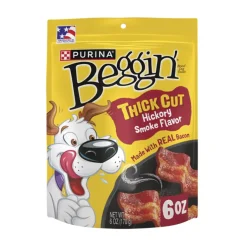 Purina Beggin' Thick Cut Hickory Smoke Flavor Dog Treats