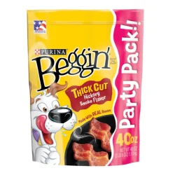 Purina Beggin' Thick Cut Hickory Smoke Flavor Dog Treats