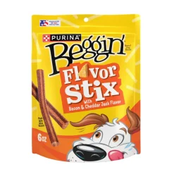 Purina Flavor Stix Bacon & Cheddar Jack Flavor Dog Treats