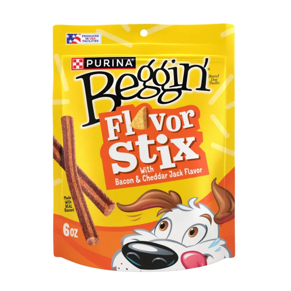 Purina Flavor Stix Bacon & Cheddar Jack Flavor Dog Treats