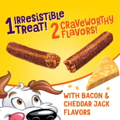 Purina Flavor Stix Bacon & Cheddar Jack Flavor Dog Treats