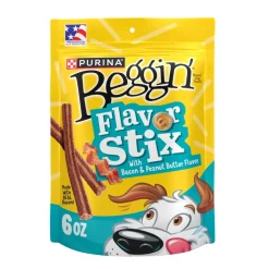 Purina Flavor Stix Bacon & Peanut Butter Dog Treats (6 oz)