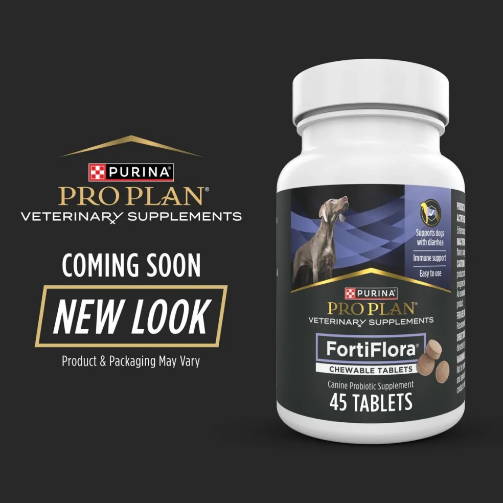 Purina Pro Plan FortiFlora Canine Probiotic Chewable Tablets for Dogs