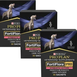 Purina Pro Plan Veterinary Supplements FortiFlora PRO Synbiotic Action Probiotic Powder for Dogs