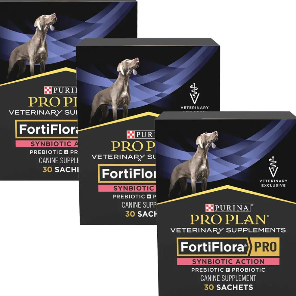 Purina Pro Plan Veterinary Supplements FortiFlora PRO Synbiotic Action Probiotic Powder for Dogs