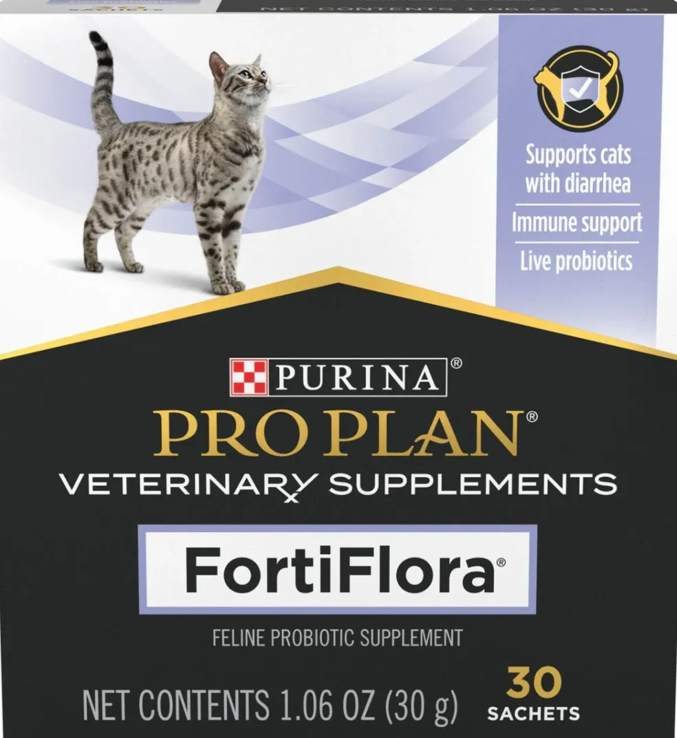 Purina Pro Plan Veterinary Supplements FortiFlora Probiotic Supplement for Cats