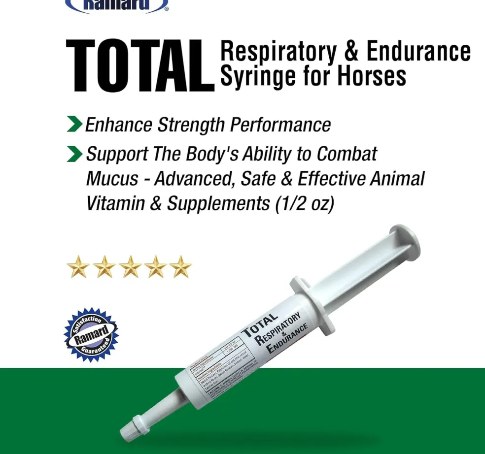 Ramard Total Respiratory & Endurance Paste For Horses (15 cc)