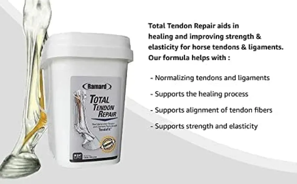 Ramard Total Tendon Repair Powder Horse Supplement (1.12 lb, 30 Day Supply)