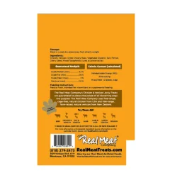 Real Meat All Natural Chicken & Venison Jerky Treats for Dogs