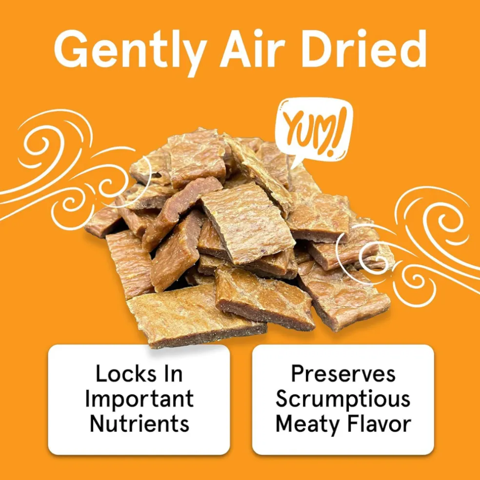 Real Meat All Natural Chicken & Venison Jerky Treats for Dogs