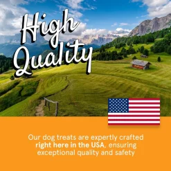 Real Meat All Natural Chicken & Venison Jerky Treats for Dogs