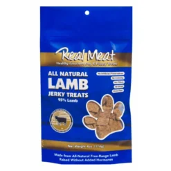 Real Meat All Natural Lamb Jerky Treats for Dogs