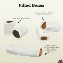 Redbarn Beef Filled Bone Chew for Dogs