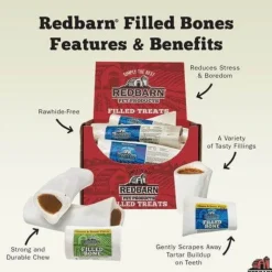 Redbarn Cheese & Bacon Filled Bone for Dogs