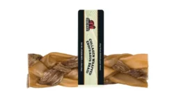 Redbarn Collagen Wrapped Esophagus Braid Dog Treats