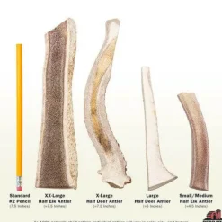 Redbarn Half Elk Antler Dog Chew