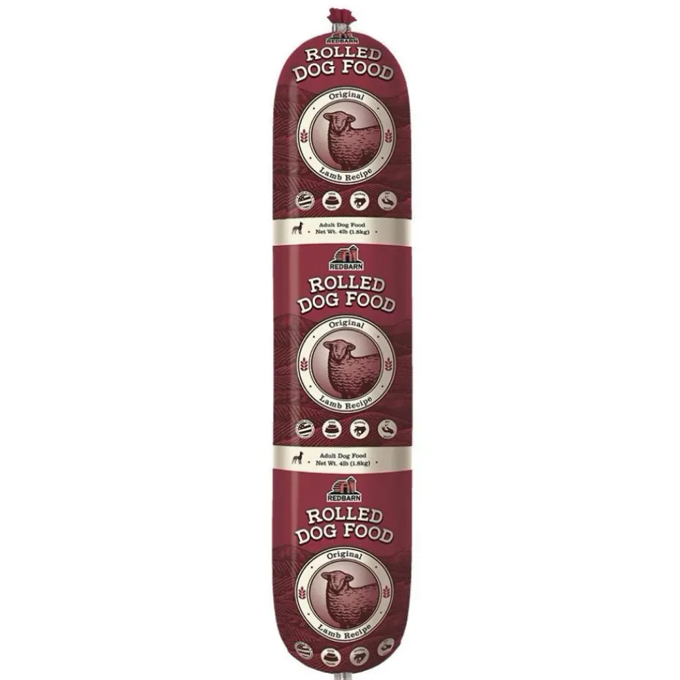 Redbarn Lamb Recipe Rolled Food For Dogs (4 lb)