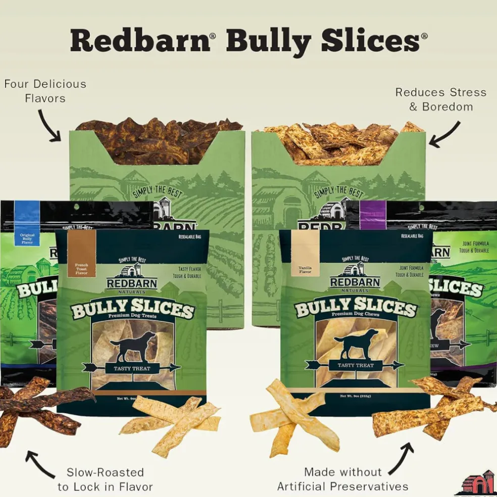Redbarn Natural Bully Slices Dog Treats