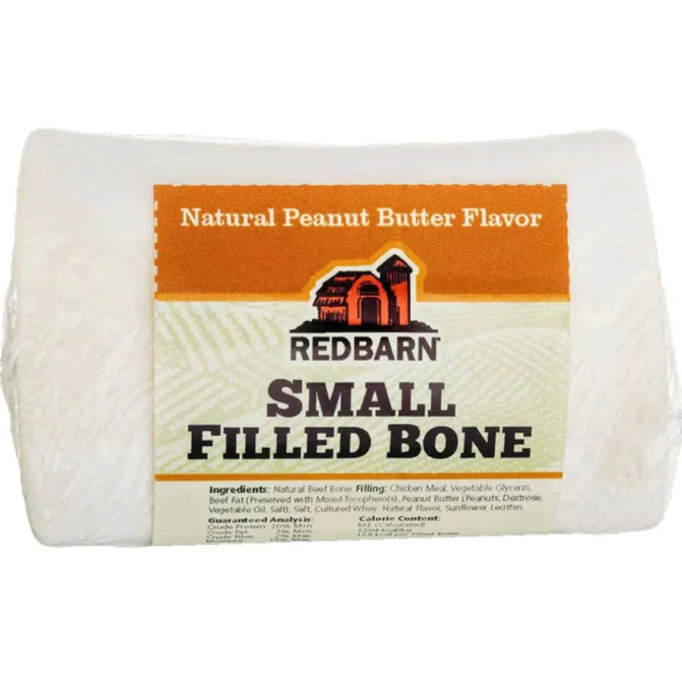 Redbarn Peanut Butter Filled Bone Dog Chew