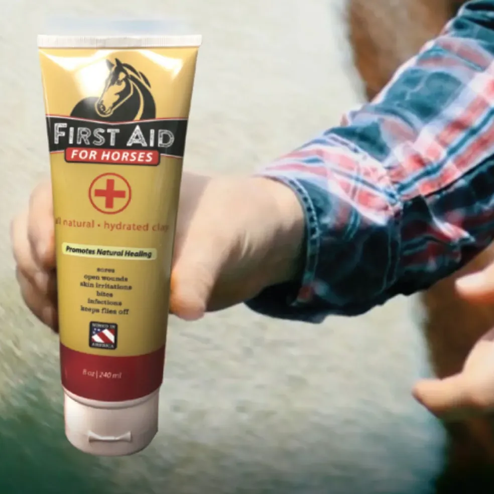 Redmond First Aid All Natural Hydrated Clay for Horses (8 oz)