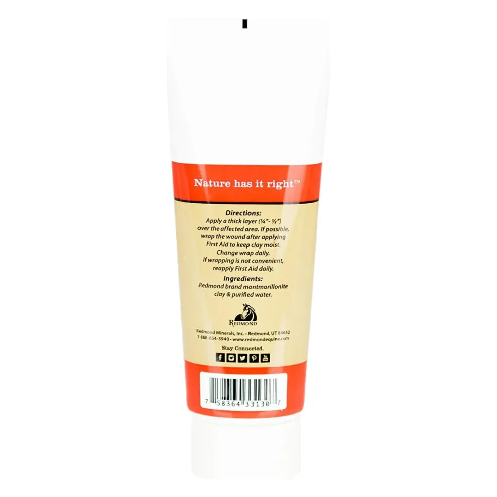 Redmond First Aid All Natural Hydrated Clay for Horses (8 oz)