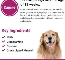 Re-Flex Ultra Strength Joint Support For Dogs (120 Chew Tabs)