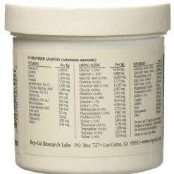Rep-Cal Herptivite with Beta Carotene Multivitamins Supplement For Reptiles (3.3 oz)