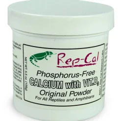 Rep-Cal Phosphorous-Free Calcium with Vitamin D3 Original Powdered Supplement (5.5 oz)