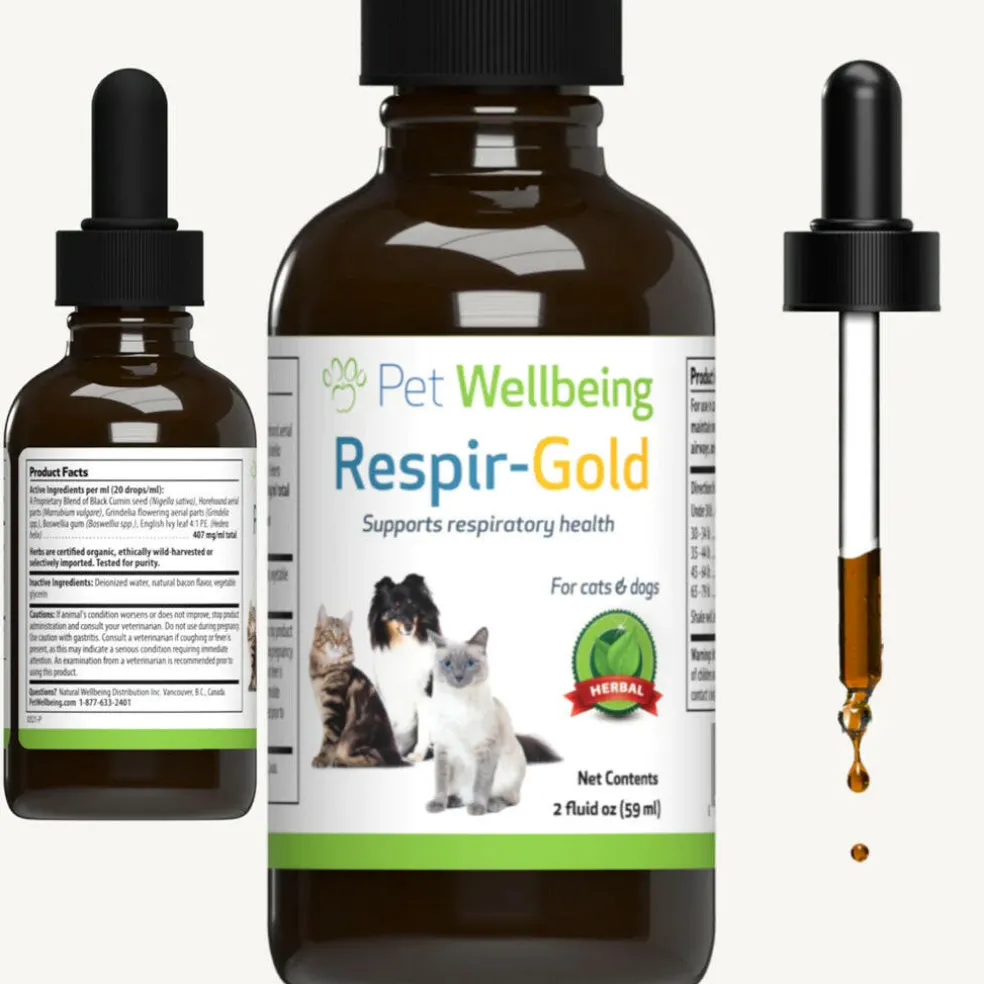 Respir-Gold - For Easy Breathing in Dogs (2 oz)