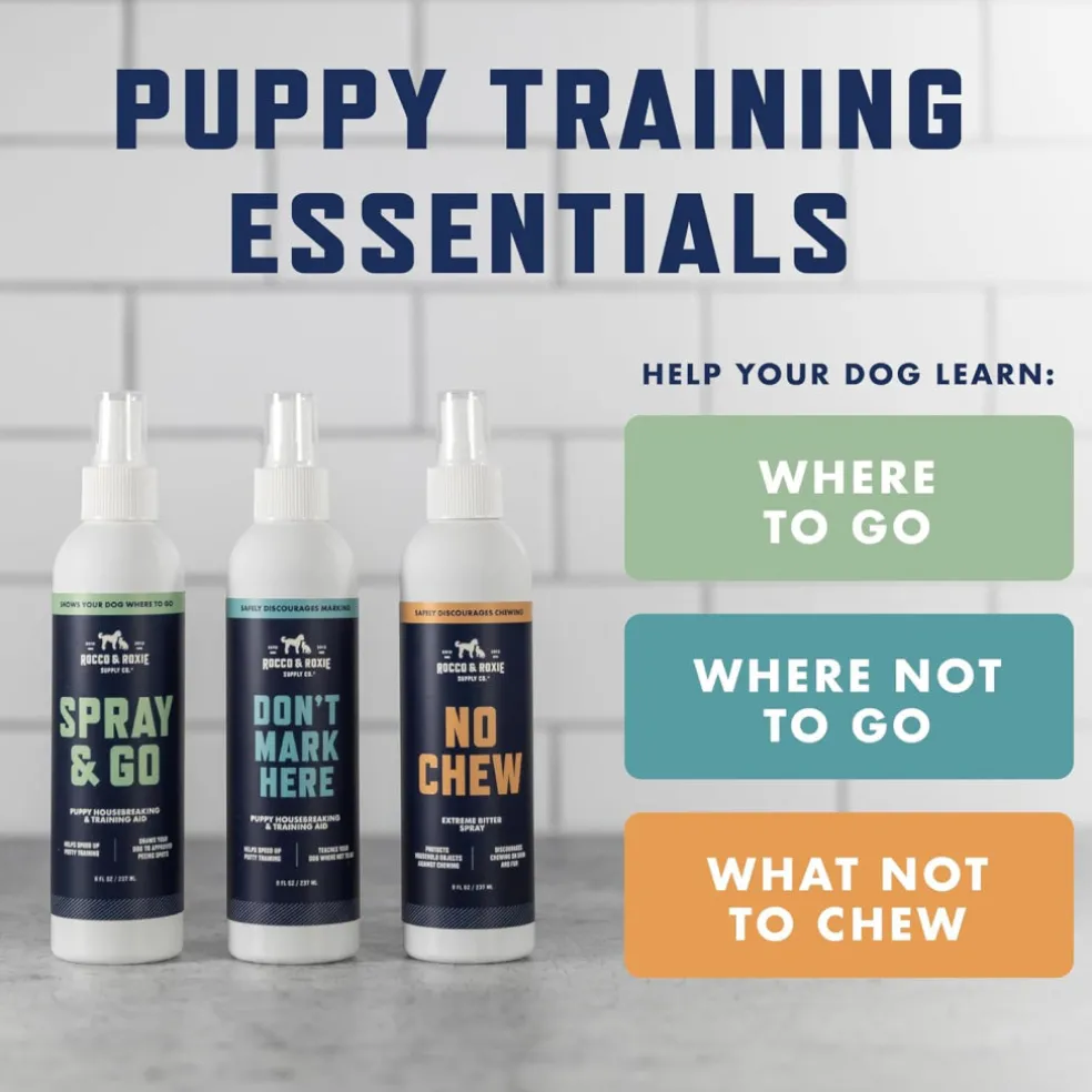Rocco & Roxie Spray & Go Puppy Housebreaking & Training Spray (8 oz)