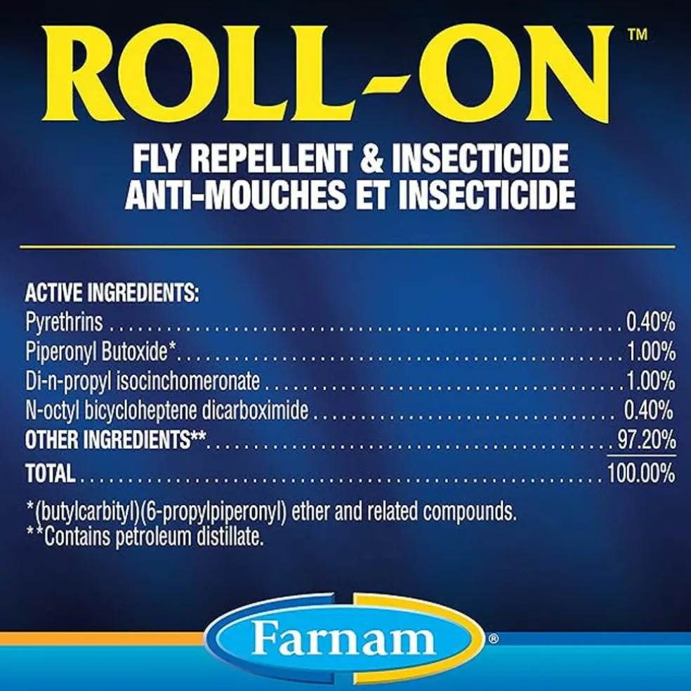 Roll-On Fly Repellent for Horses, Ponies, & Dogs (2 oz)