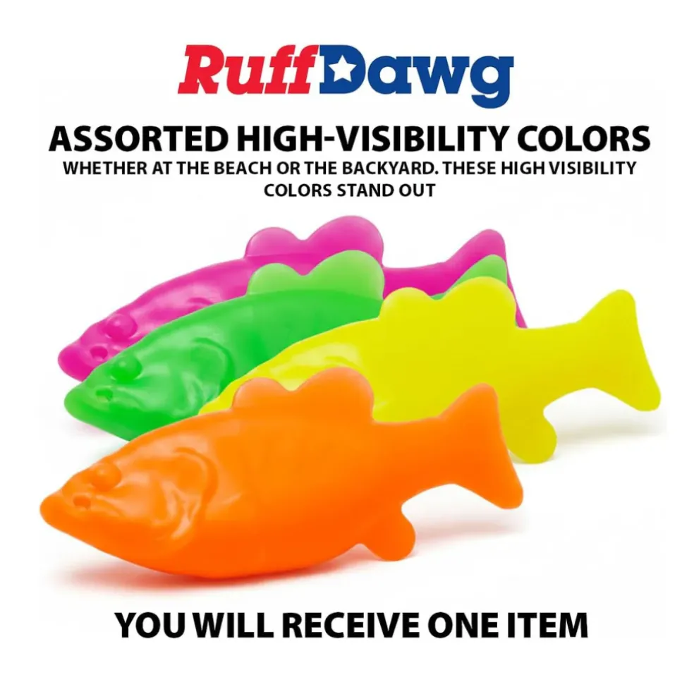 Ruff Daw Durable Floating Dog Toy, Assorted Colors