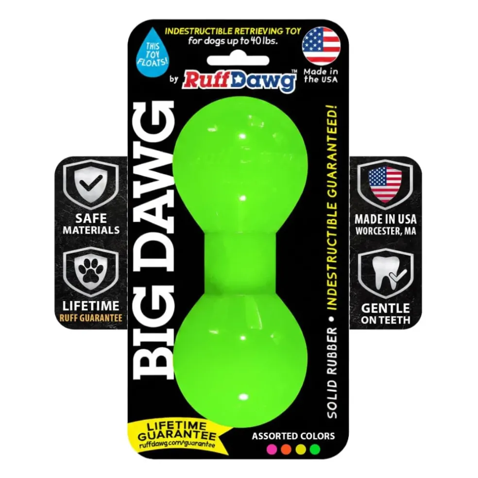 Ruff Dawg Big Dawg Indestructible Dog Toy, Assorted Colors