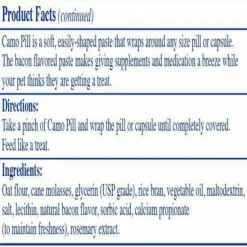 Rx Vitamins Camo Pill Bacon-Flavored Pill Paste for Dogs & Cats (4.2 oz)