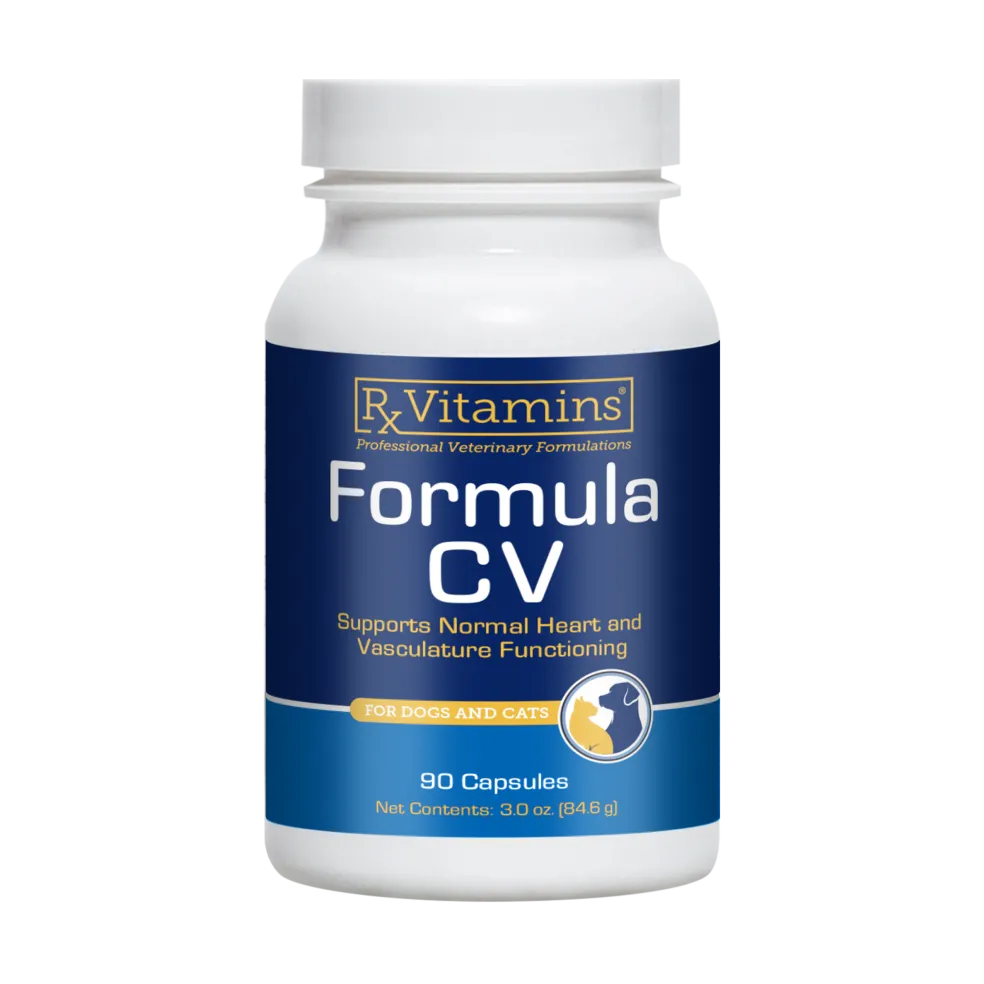 Rx Vitamins Formula CV For Dogs and Cats (90 caps)