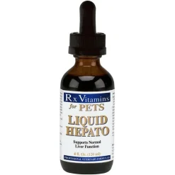 Rx Vitamins Hepato Liquid Liver Supplement for Dogs & Cats (4 oz)
