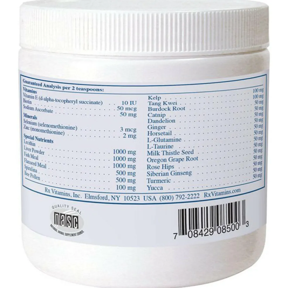 Rx Vitamins Nutritional Support Powder For Dogs & Cats (9.07 oz)