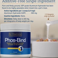 Rx Vitamins Phos-Bind Kidney Support Supplement For Dogs & Cats