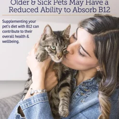 Rx Vitamins Rx B12 Liquid Digestive Supplement For Dogs and Cats (4 oz)