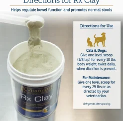 Rx Vitamins Rx Clay Powder Digestive Supplement for Dogs & Cats (100g)