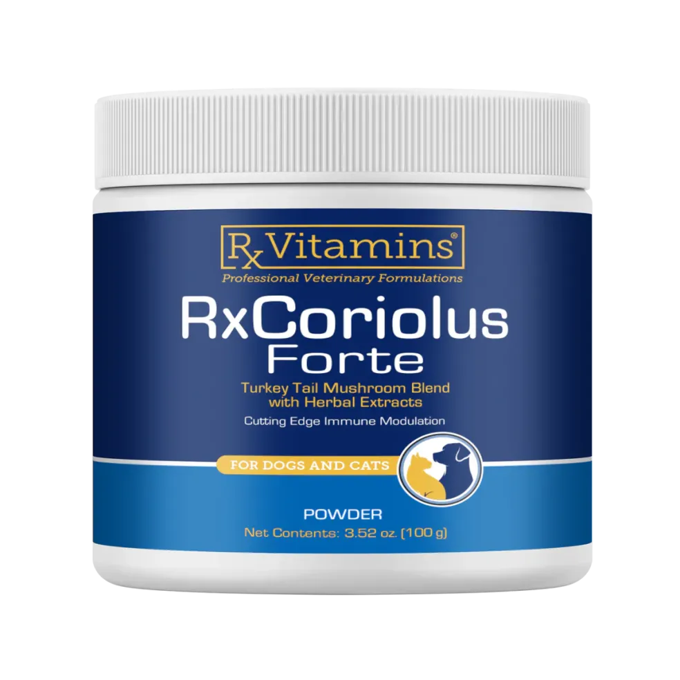 Rx Vitamins RxCoriolus Forte for Dogs & Cats, 100-gram