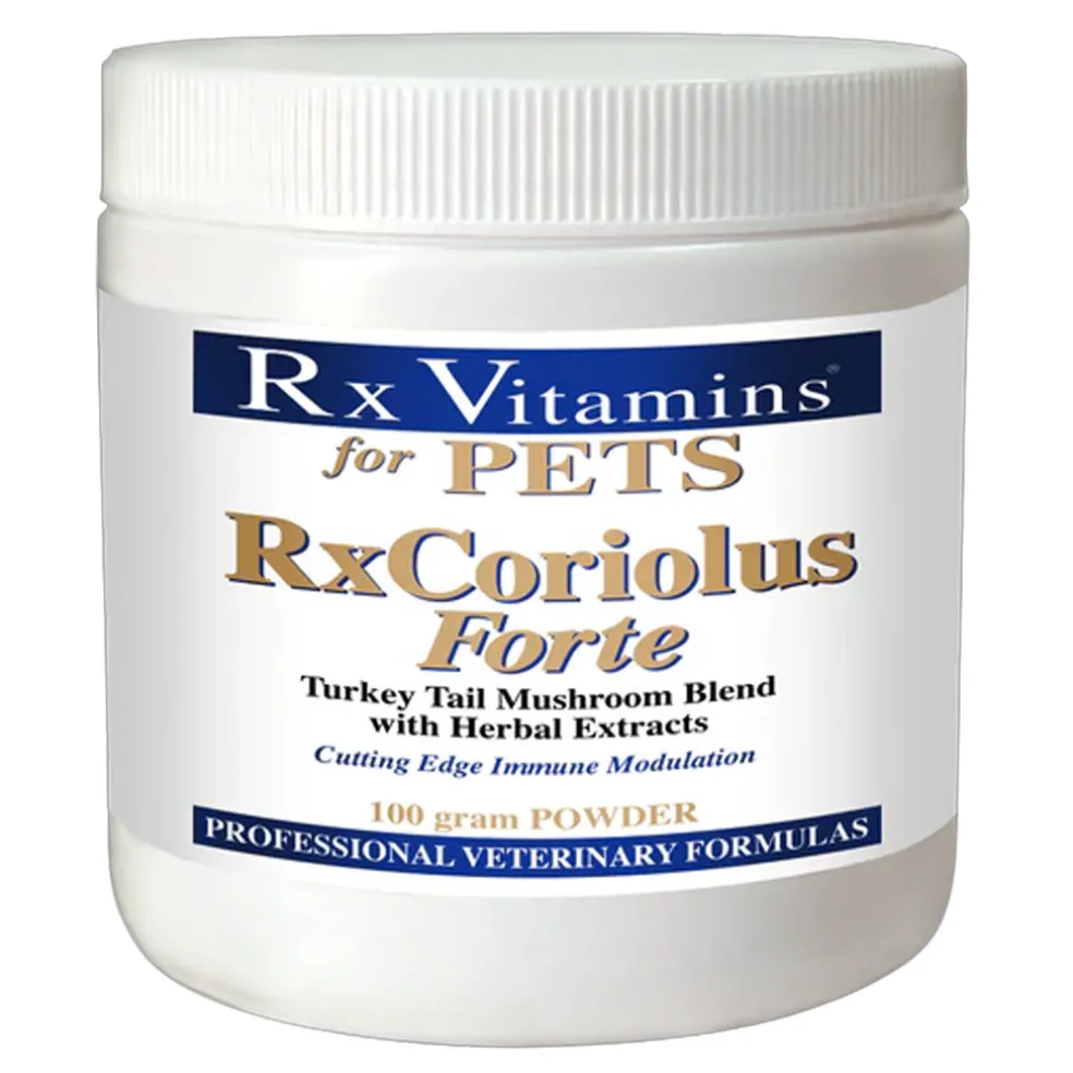 Rx Vitamins RxCoriolus Forte for Dogs & Cats, 100-gram