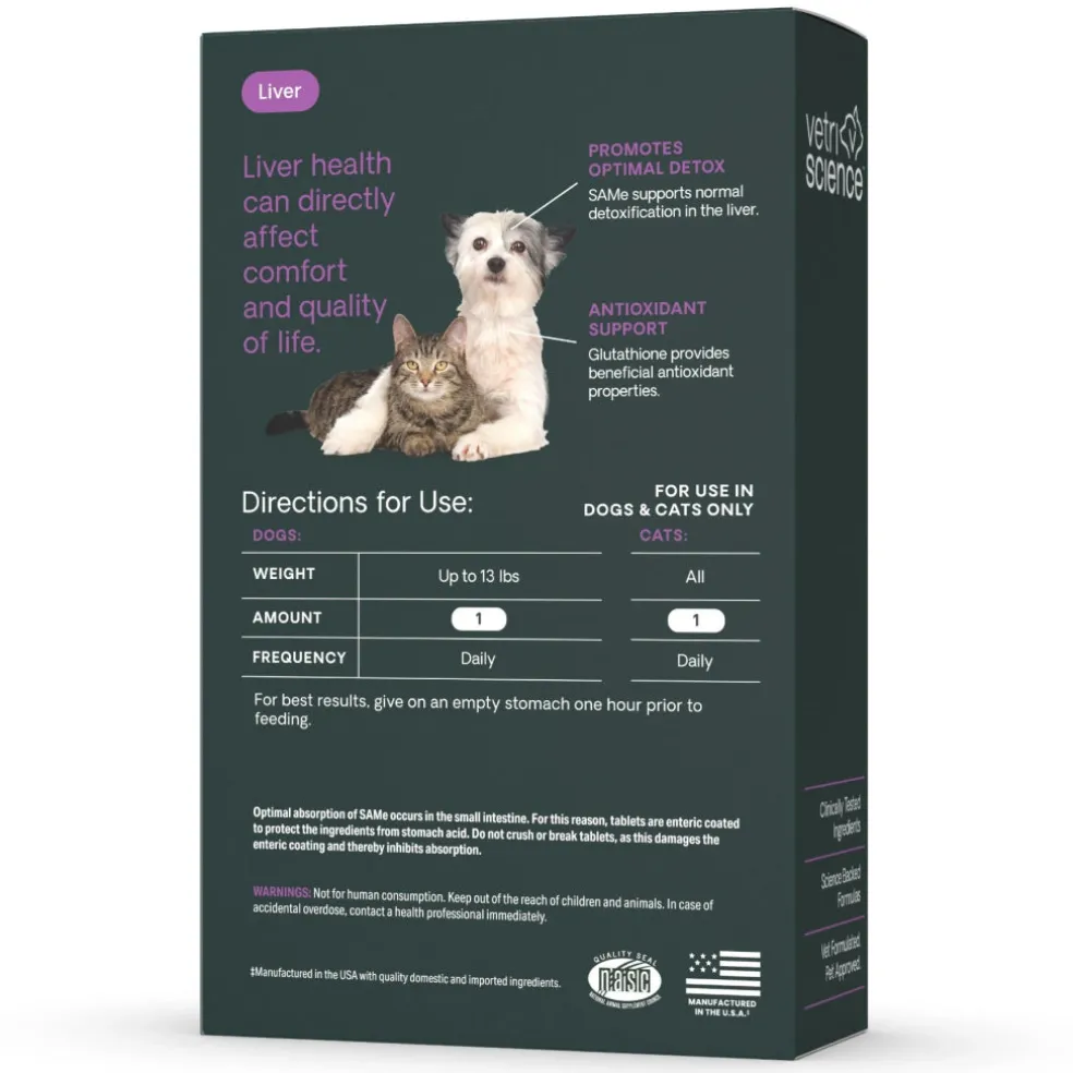 SAMe Liver Health 90 mg Tablet for Cats and Dogs
