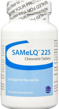 SAMeLQ S-Adenosyl-L Methionine 225 Chewable Tablets