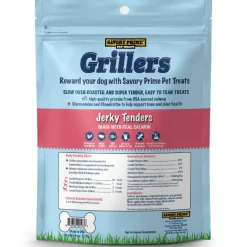 Savory Prime Girllers Salmon Jerky Tenders Treats For Dogs